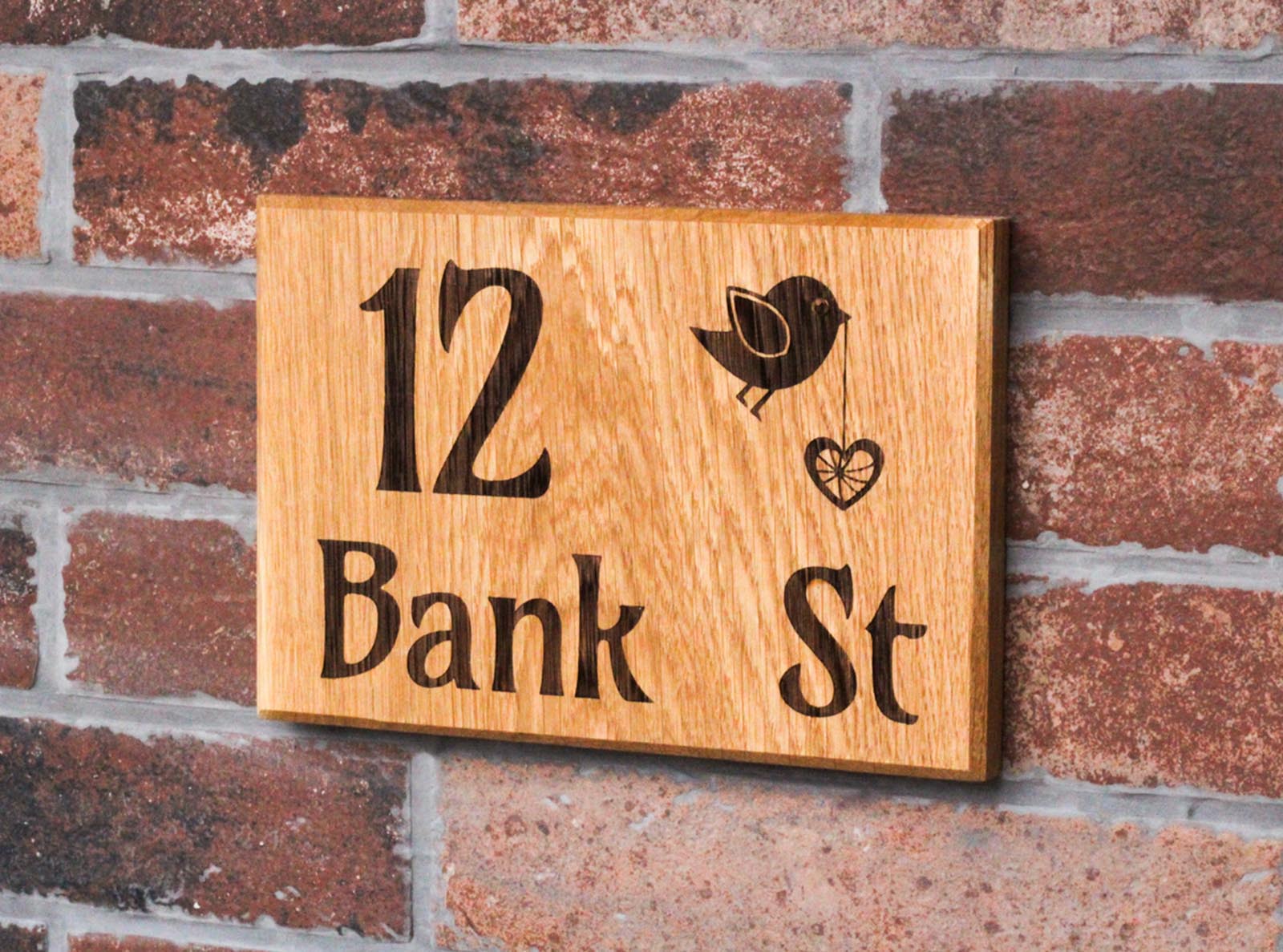 Wooden House Signs